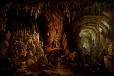 Eine Grotte